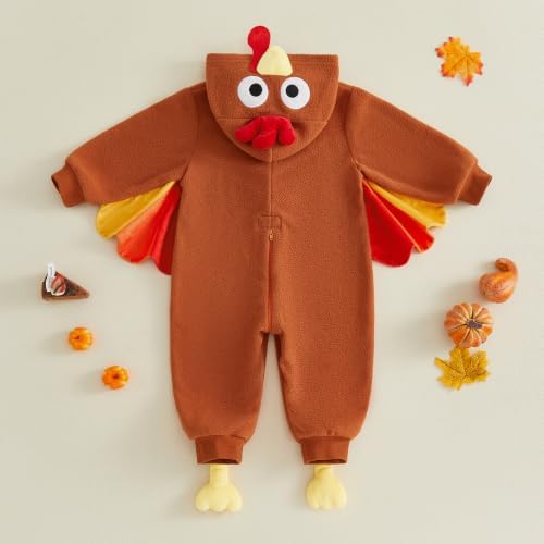 Monster Inc Halloween Baby Boy Girl Outfit Hoodie Rompers Newborn Jumpsuit - Image 6