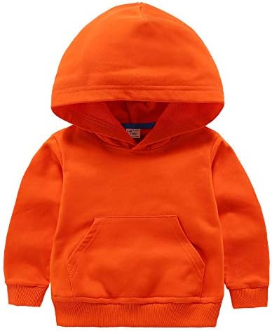 Ding-dong Baby Toddler Kid Boy Girl Solid Casual Pocket Hoodie Sweatershirt by Unknown