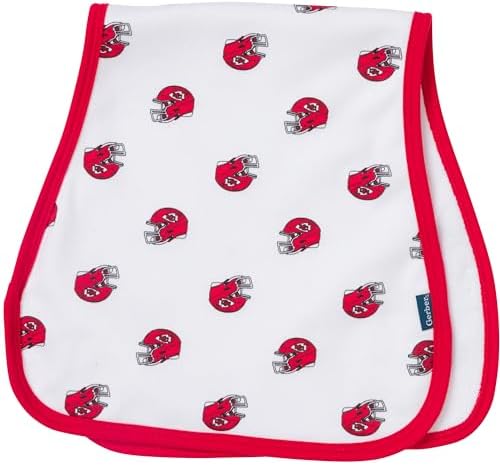 Gerber Baby Nfl Team Bandana Bibs and Burp Cloth Set - Image 2
