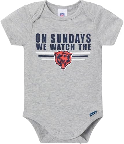 Gerber NFL Baby Boys 3-Pack Onesie Bodysuit - Image 4