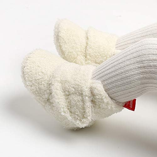 Baby Booties Cozy Fleece Slippers Soft Baby Shoes - Image 3