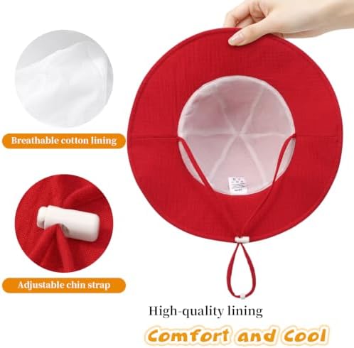 Baby Sun Hat Infant Toddler Girl Kids Sun Protection Beach Bucket Hats - Image 6