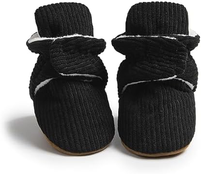 Meckior Newborn Infant Baby Girls Boys Warm Fleece Winter Booties First Walkers by Meckior