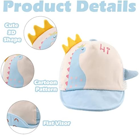 JANGANNSA Baby Duck Cap Infant Kids Sun Hat Bear Cute Cartoon Caps Spring Summer - Image 4