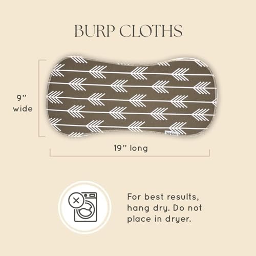 Dodo Babies 5-Pack Baby Burp Cloths - Image 6