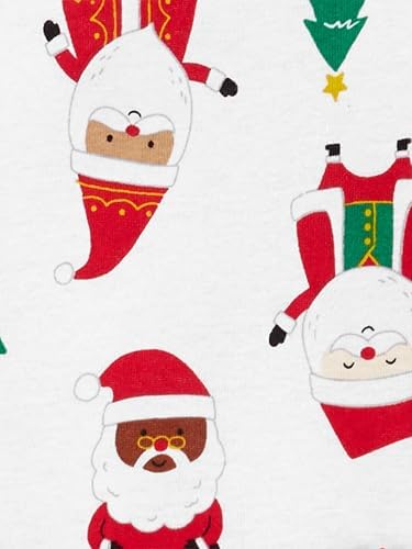 Simple Joys by Carter's Baby 3-Piece Snug-fit Cotton Holiday Pajama Set - Image 4
