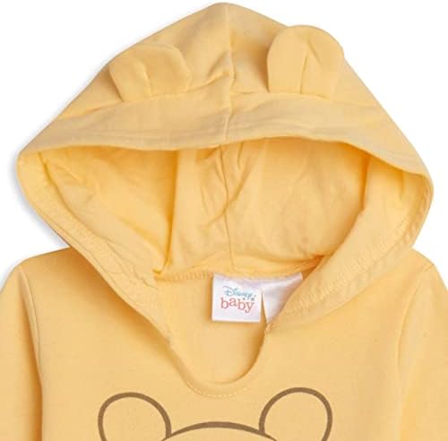 Disney Classics Winnie the Pooh Mickey Mouse Baby Hoodie Bodysuit and Pants 3 - Image 7