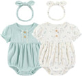 Ruliby Baby Girls Clothes Cotton Bubble Romper Summer Newborn Outfits | by Ruliby