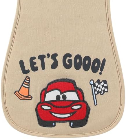 Disney Baby Cars Lightning McQueen Burp Cloths 3-Pack - Image 7