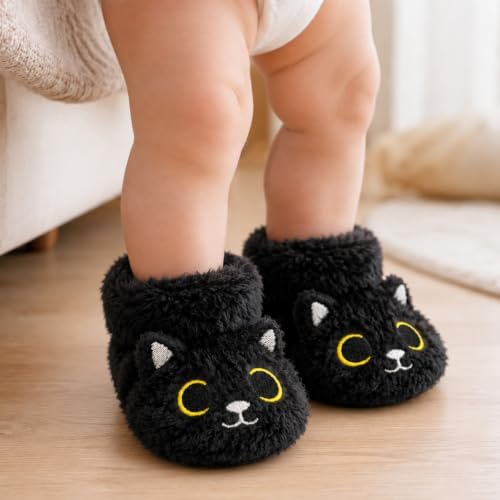 Baby Boys Girls Booties Newborn Baby Shoes Unisex Winter Warm Infant Slippers - Image 7