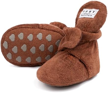 Meckior Newborn Infant Baby Girls Boys Warm Fleece Winter Booties First Walkers by Meckior