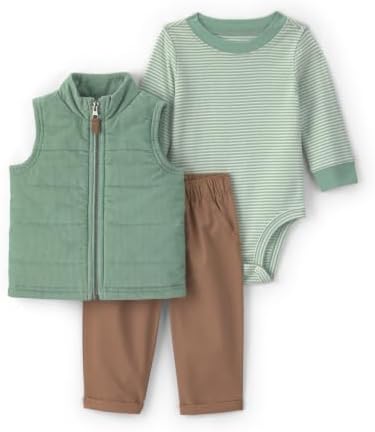 Carter's Baby Boys' 3-piece Bodysuit Pant Sets by Carters
