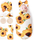 DRESHOW BQUBO Baby Girl Newborn Floral Receiving Blankets by DRESHOW