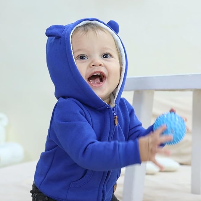 Baby Boy Girl Clothes Zip-Up Hoodies - Image 2