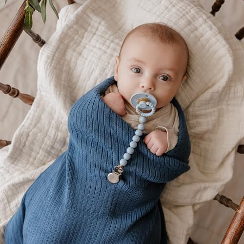 100% Organic Cotton Baby Blanket - Image 2