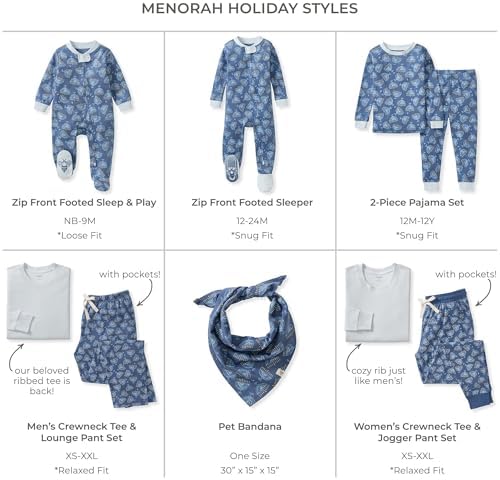 Burt's Bees Baby Matching Family Jammies, Organic Cotton, Holiday Pajamas - Image 2