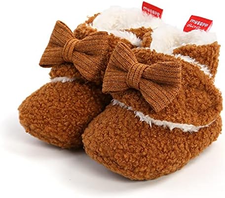 Baby Booties Cozy Fleece Slippers Soft Baby Shoes - Image 5
