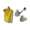 Anti-Spill Spouts Food Pouches x2 | Flow Control Valve | Prevent Spills | Protect Mouth | softsip Food Pouch Tops | Squeeze Pouch | Baby Led Weaning | Toddler Snacks | Baby Food Pouch Topper No Spill