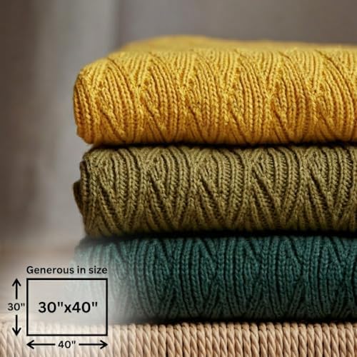 Receiving Blankets, 100% Organic Cotton Knit, Newborn Baby Swaddle | - Image 6