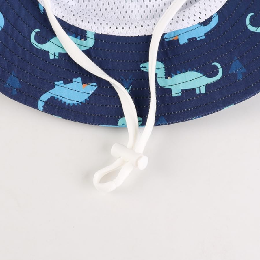 LANGZHEN Sun Protection Hat for Kids Toddler Boys Girls Wide Brim Summer - Image 6