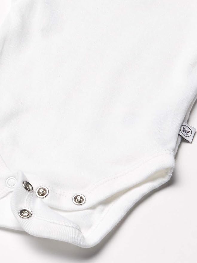 HonestBaby 5-pack Short Sleeve Bodysuits One-piece 100% Organic Cotton - Image 3