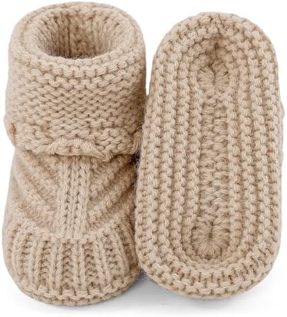 Newborn Knit Booties Soft Baby Sock Boots - Image 4