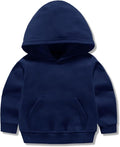 Toddler Boys Girls Sweatshirt Cotton Solid Fall Pullover Hoodie | Long Sleeve by YAGATA