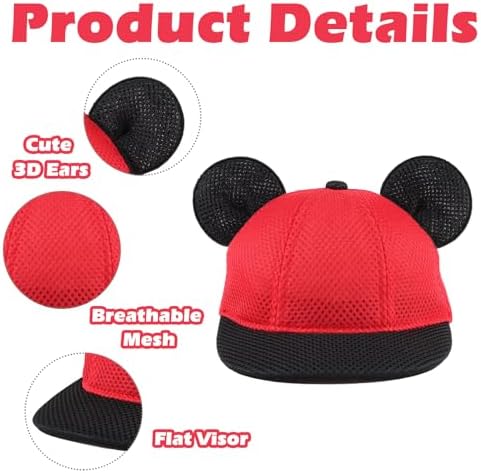 JANGANNSA Baby Duck Cap Infant Kids Sun Hat Bear Cute Cartoon Caps Spring Summer - Image 3