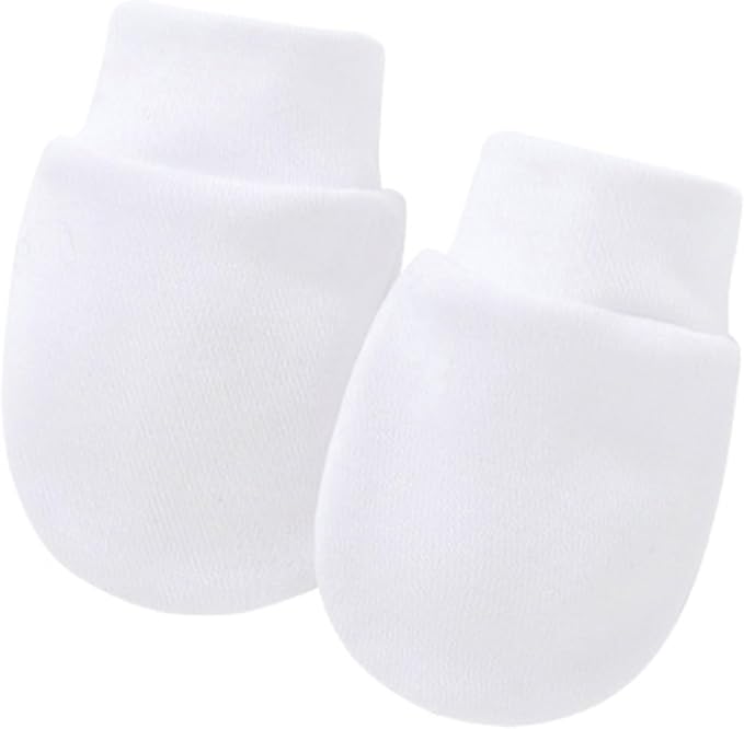 UTTPLL Newborn Hats Mittens Set Toddler Girls Boys Cotton Nursery Hospital - Image 3
