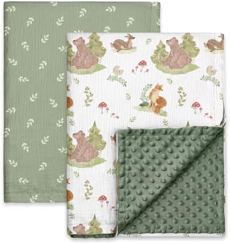 GLLQUEN BABY Muslin Baby Blankets by GLLQUENBABY