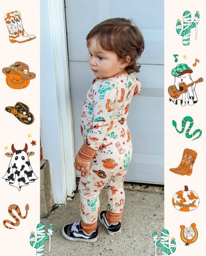 babee Reshinee Bamboo Viscose Baby Footie Pajama, Zipper Sleeper Boys Girls - Image 3