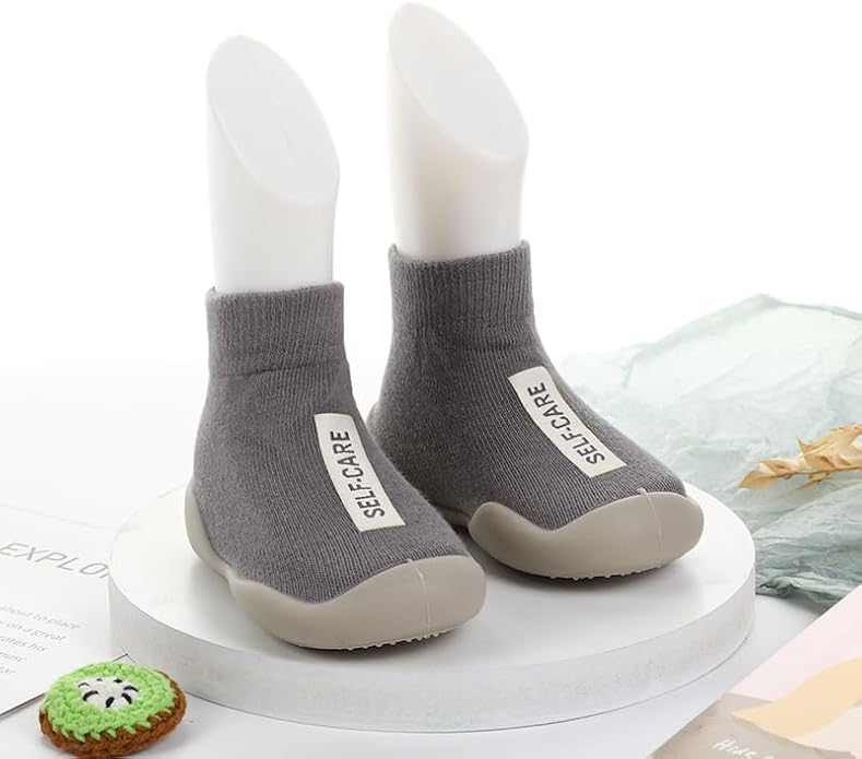 Baby Non Slip Socks Shoes Toddler Girls Boys First Walking Shoes Infant Indoor - Image 6