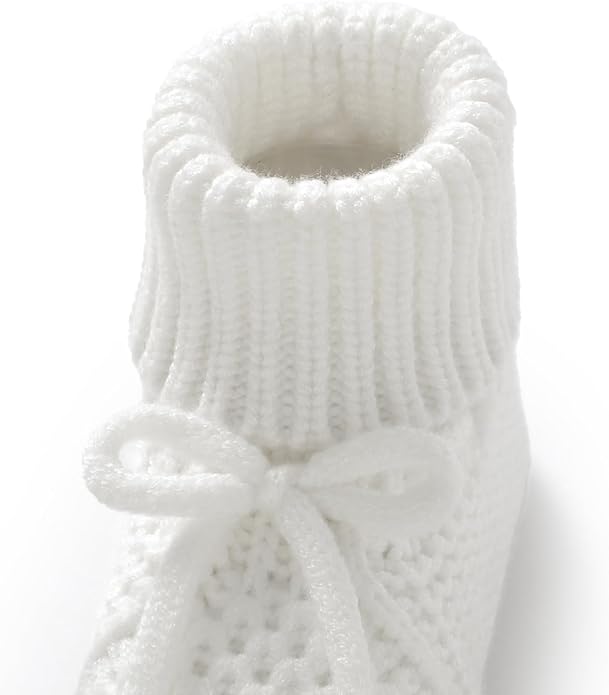 Newborn Shoes Knitted Baby Booties Infant Boys Girls First Walkers | Handmade - Image 7