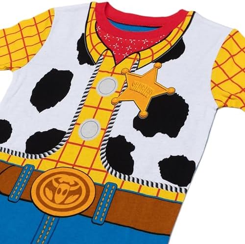 Disney Boys' 4-Piece Snug-fit Cotton Matching Comfortable Pajama Set, Soft & - Image 2
