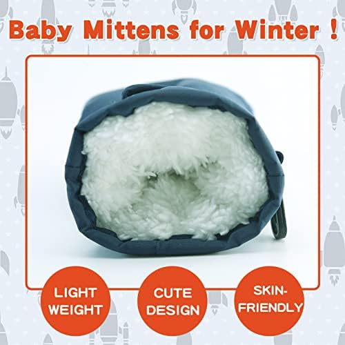BAVST Toddler Waterproof Mittens Fleece Lined Baby Boys Girls Winter Warm Glove - Image 2