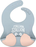 Teasin' Teethers Funny Italian Silicone Baby Bib by Unknown