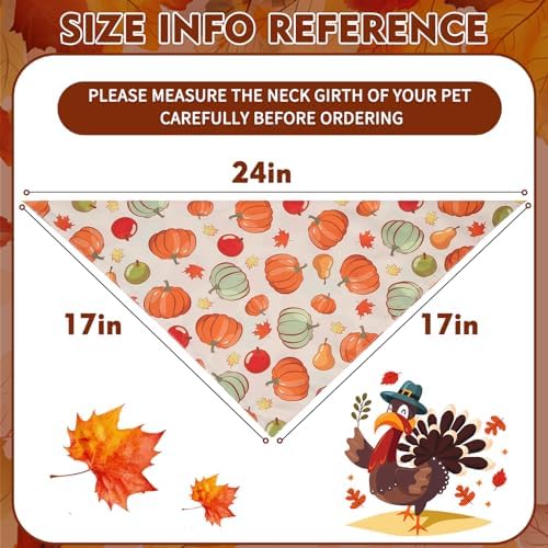 EXPAWLORER Fall Dog Bandana Set - Image 2