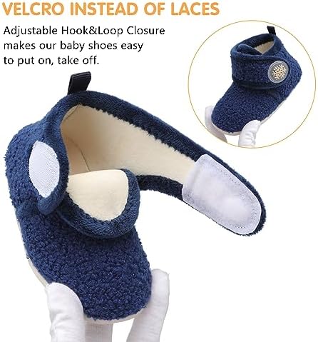 FEETCITY Baby Booties Girls Boys Infant Slippers First Walkers Shoes Warm Socks - Image 4