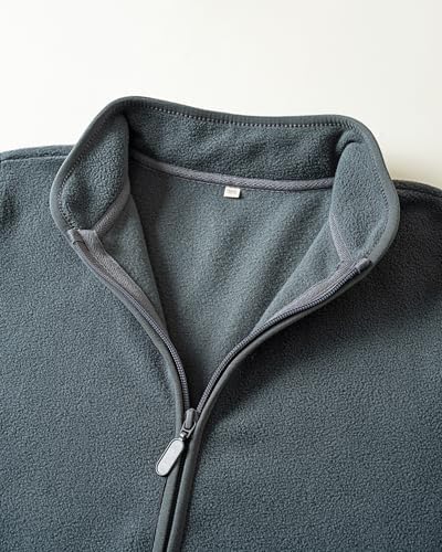 Toddler Boys Girls Fleece Jacket Lightweight Fall Spring 2-12 Years - Image 6
