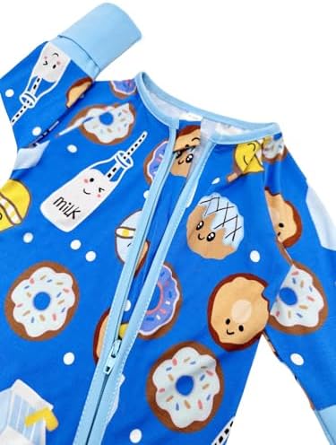 Bow Dream Bamboo Pajamas for Baby, Rayon Sleeper Romper Jumpsuit Outfit | 93% - Image 4