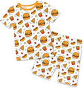 babee Reshinee Bamboo Viscose Toddler Boys Pajamas Set, Short Sleeve Kids by babeeReshinee