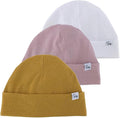 Jersey Beanie Hat for Newborn Baby Boys Girls Silky Satin Lined Hats Bonnet by Sugarmelon