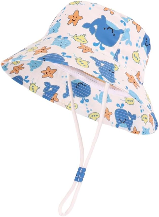 LANGZHEN Sun Protection Hat for Kids Toddler Boys Girls Wide Brim Summer by LANGZHEN