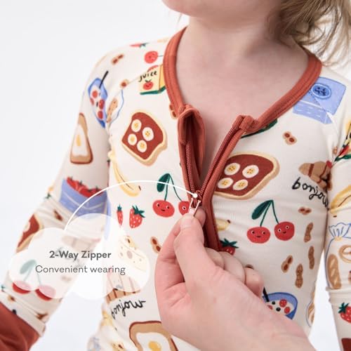 pureborn Baby Sleeper Viscose from Bamboo Zipper Footies Pjs 0-24 Months | - Image 5
