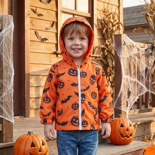 MERSARIPHY Toddler Boy Hoodies Jacket Baby Boy Lightweight Zip Up Coat - Image 2