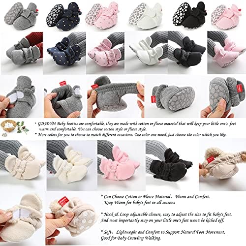 Baby Booties Cozy Fleece Slippers Soft Baby Shoes - Image 3