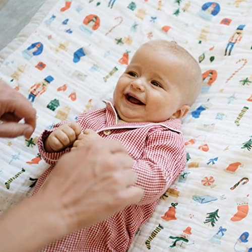 Little Unicorn Newborn Receiving Quilt | Ultra- Soft - Image 6