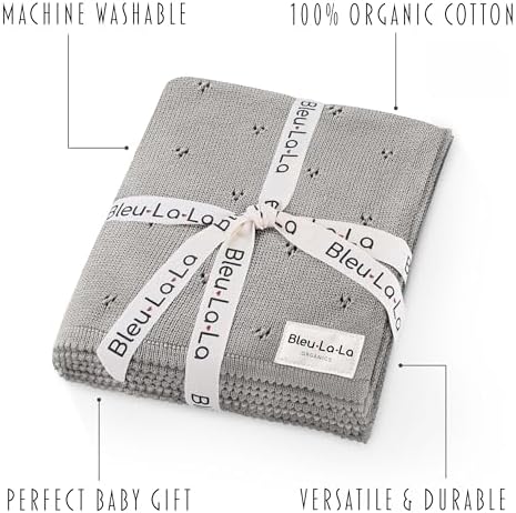 Luxury Organic Cotton Baby Quilt Blanket - Image 3