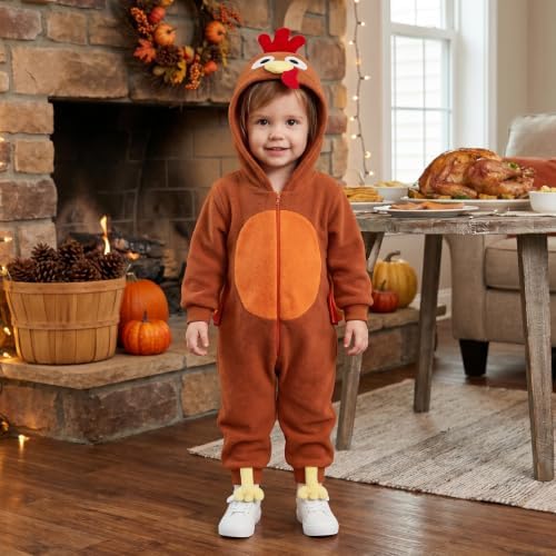 Monster Inc Halloween Baby Boy Girl Outfit Hoodie Rompers Newborn Jumpsuit - Image 3
