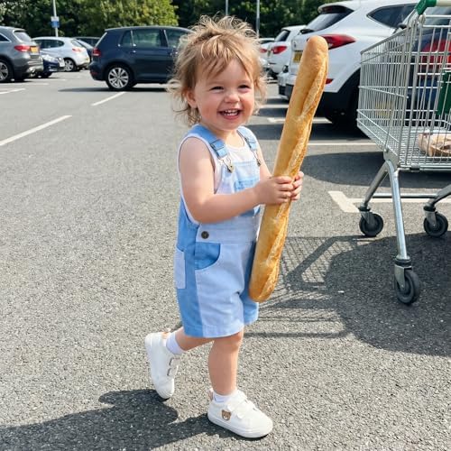 Fernvia Toddler Kids Baby Girl Boy Contrast Color Overalls Shorts Clothes - Image 2